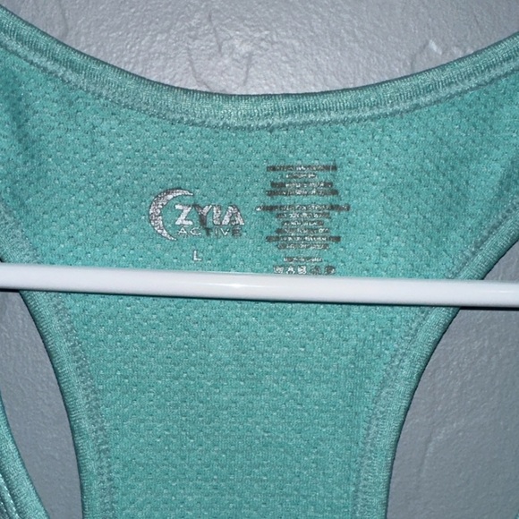Zyia Turquoise Copper Charged Tank Top - Picture 3 of 5
